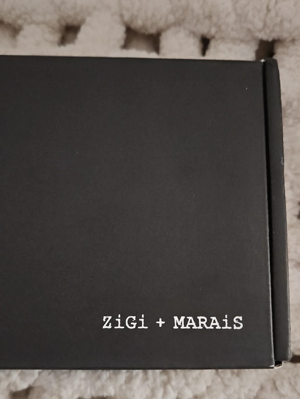 Zigi + Marais new box